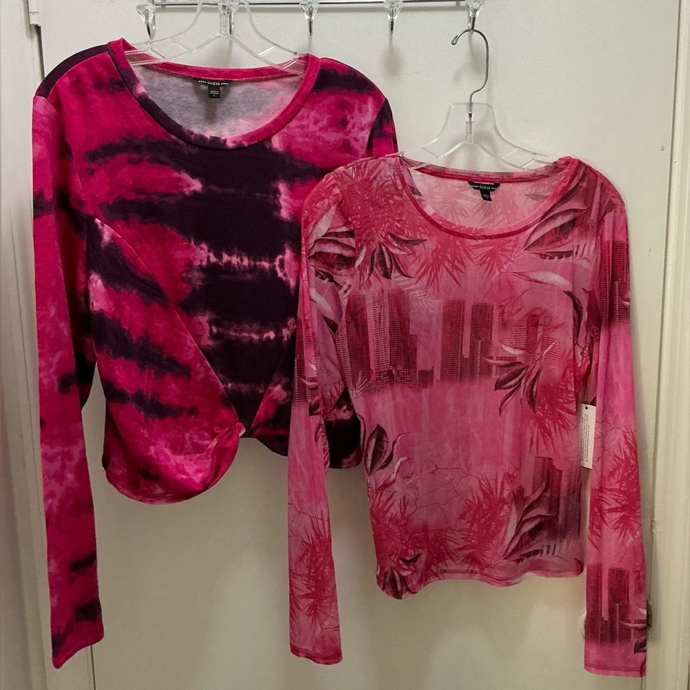 NWT Guess Mesh & Sweatshirt Tops